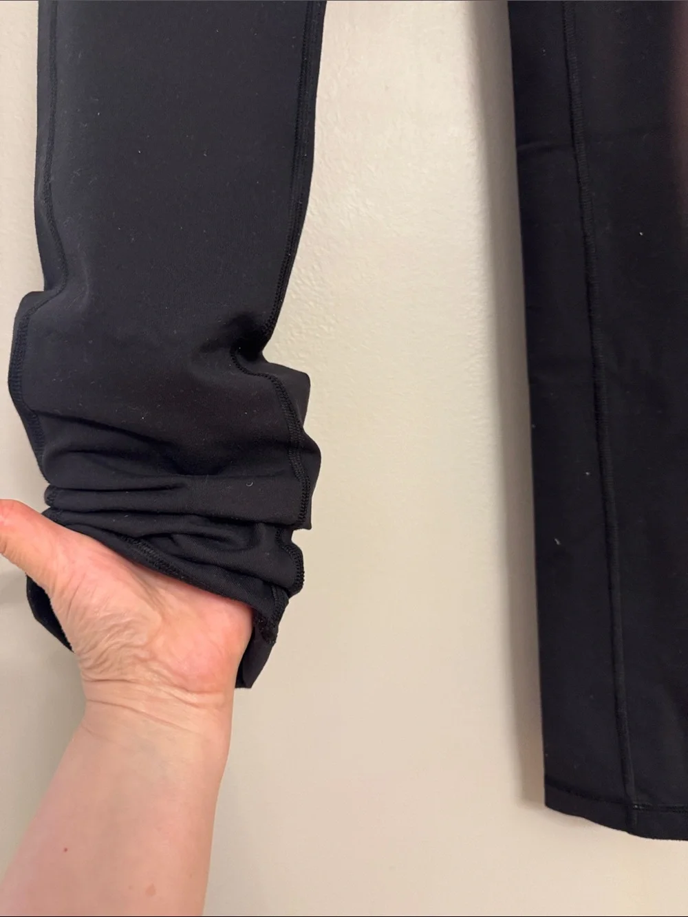 lululemon athletica Black High-Rise Leggings with Drawstring